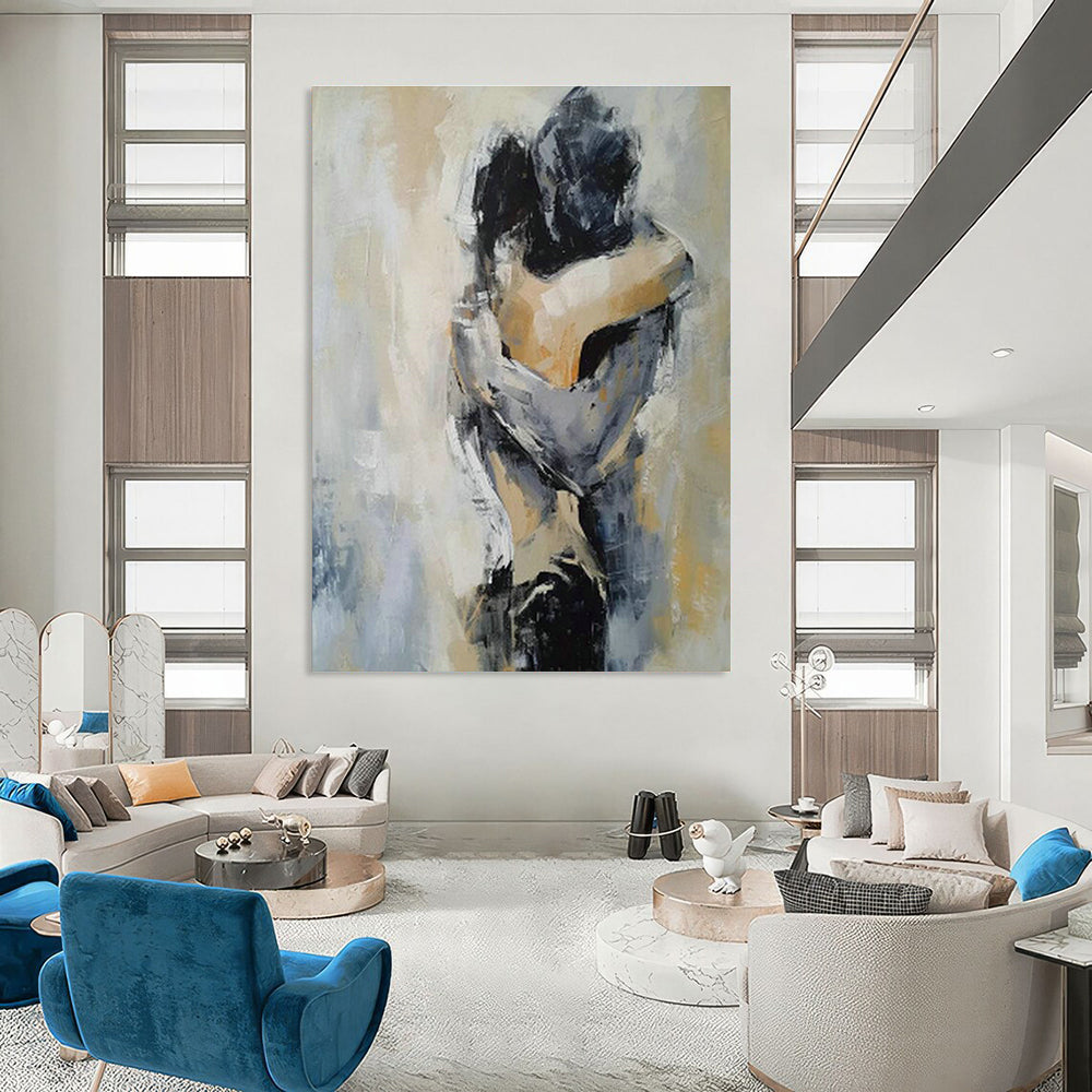 Embracing Figures Art for Romantic Restaurant Private Dining DLZ0108