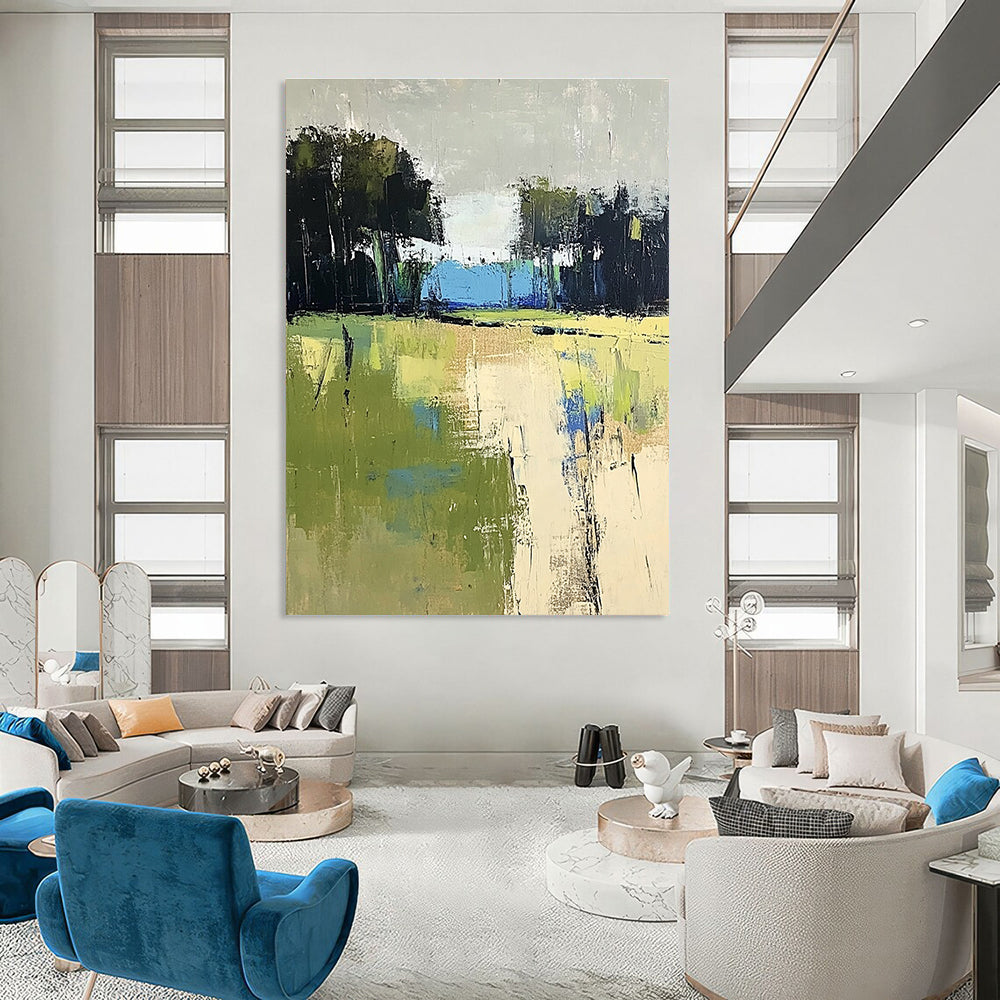 Abstract Landscape Path for Countryside Inn & Art - Centric Library STSC186