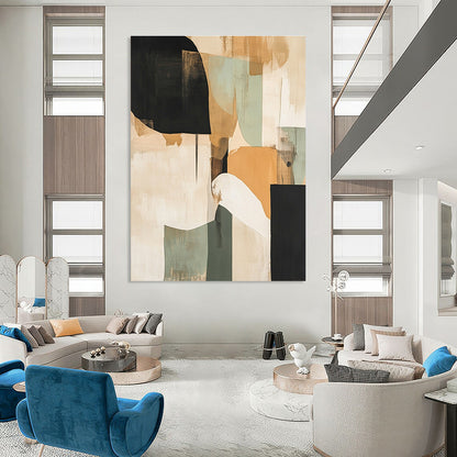Modern Geometric Abstract Art for Office & Minimalist Home STSC737