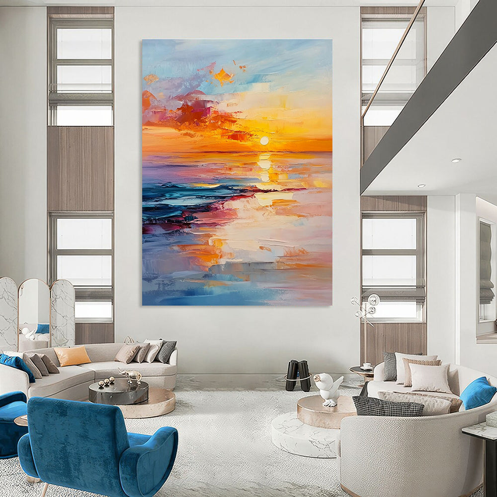 Sea Sunset 3 for Luxury Yacht Club & Fine Art Gallery STSC895