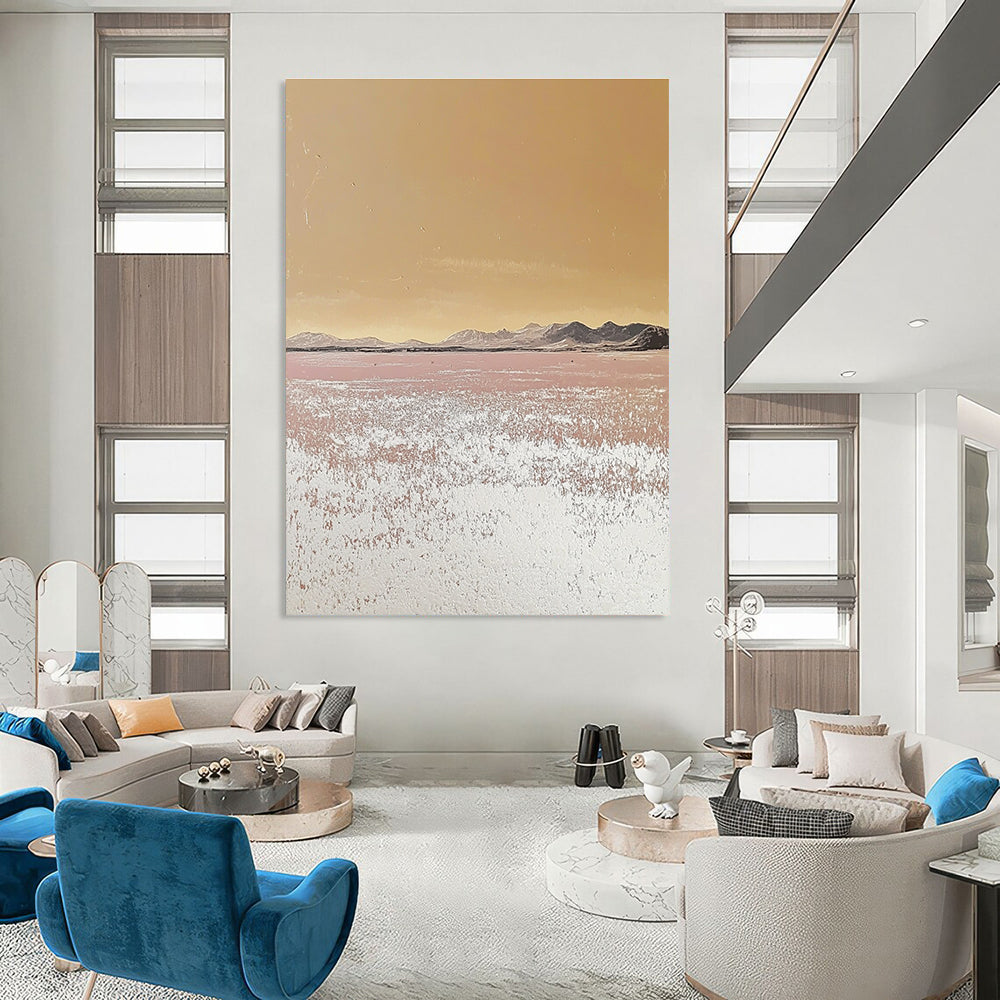 Minimalist Desert Landscape for Modern Minimalist Office & Nature - Inspired Art Gallery STSC979