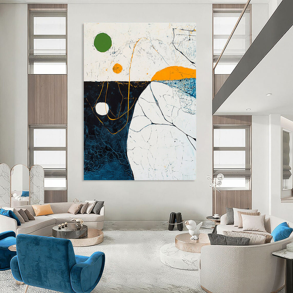 Colorful Geometric Abstract for Creative Workplace & Art - Loving Lounge STSC255