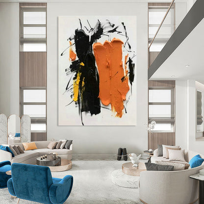 Bold Color Block Abstract Art for Contemporary Gallery & Art - Inspired Workplace DLZ1448