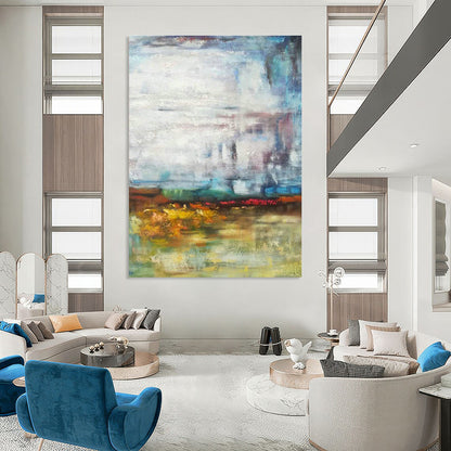 Colorful Landscape - inspired Abstract for Garden Home & Restaurant DLZ0576