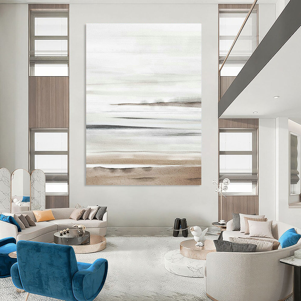 Layered Waterfront Art for Bohemian Beach Shack & Art Gallery Seaside Wing DLZ0727