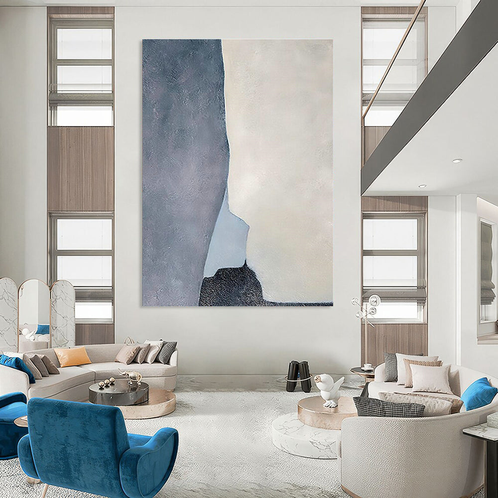 Minimalist Geometric Abstract Art for Scandinavian - Style Home Office & Modern Art Studio DLZ2239
