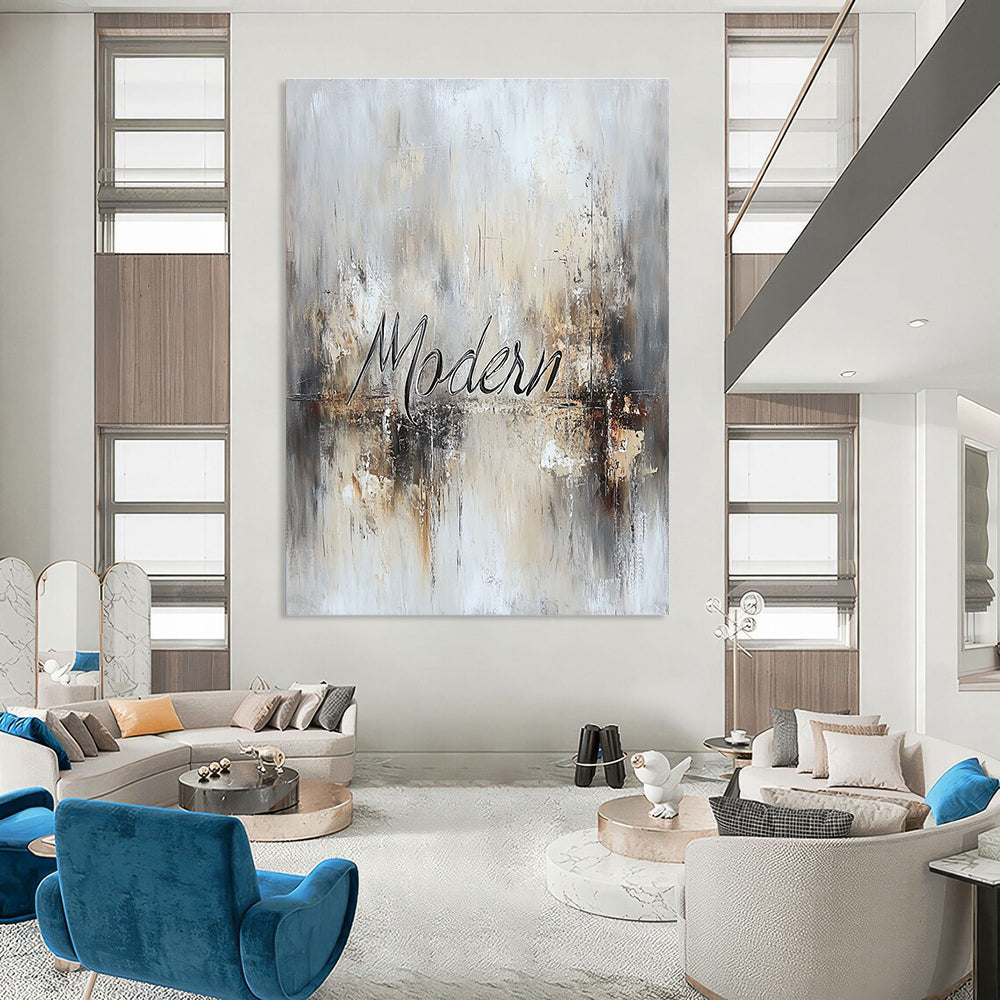 “Modern” Abstract for Contemporary Office & Design Showroom STSC816