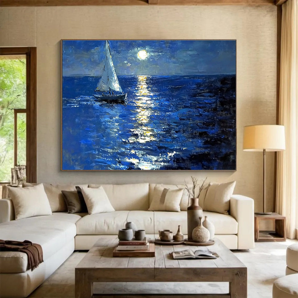 Romantic Nautical Art for Coastal Villa & Fine Dining Restaurant SC604