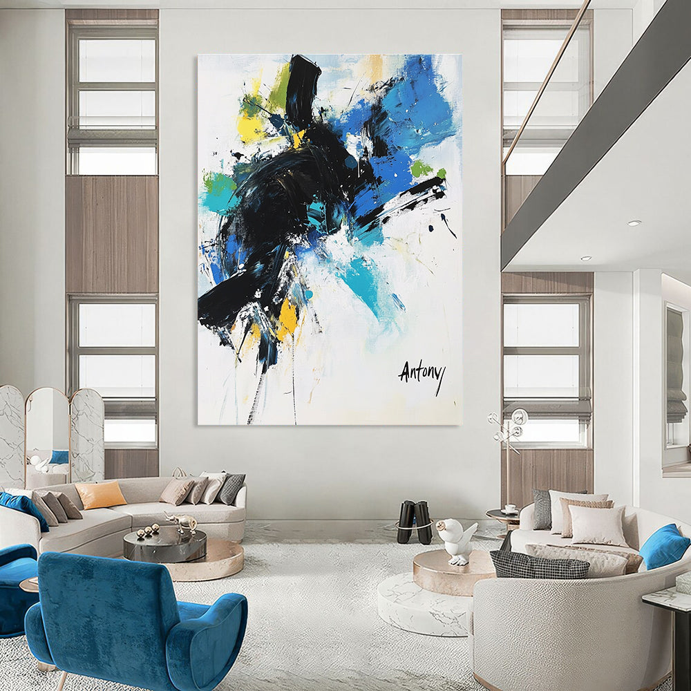 Bold Modern Art for Creative Hub & Art Gallery STSC038