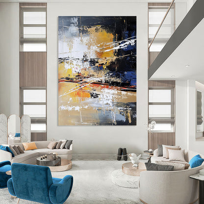 Vibrant Abstract Expressionism for Creative Agency & Urban - Themed Bar STSC766