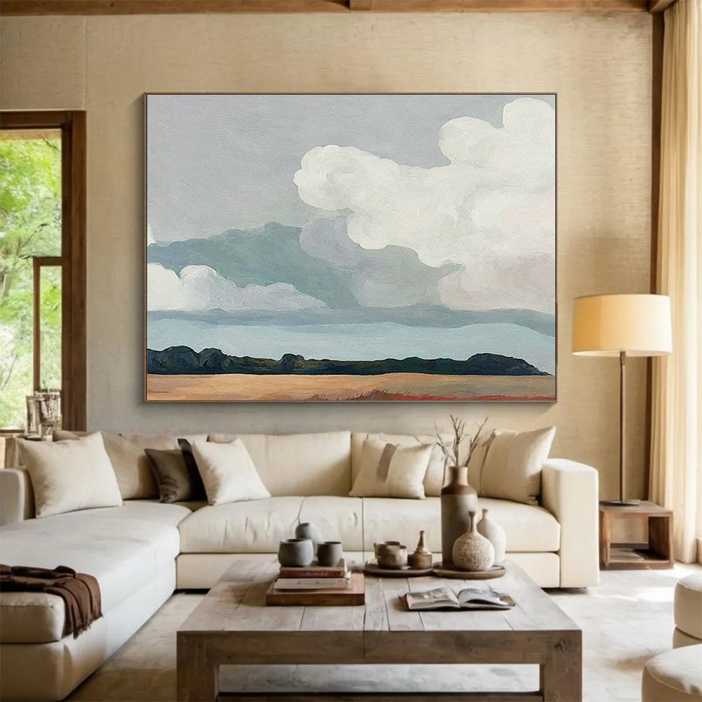 Pastoral Landscape Art for Countryside Inn Breakfast Nooks DLZ3177