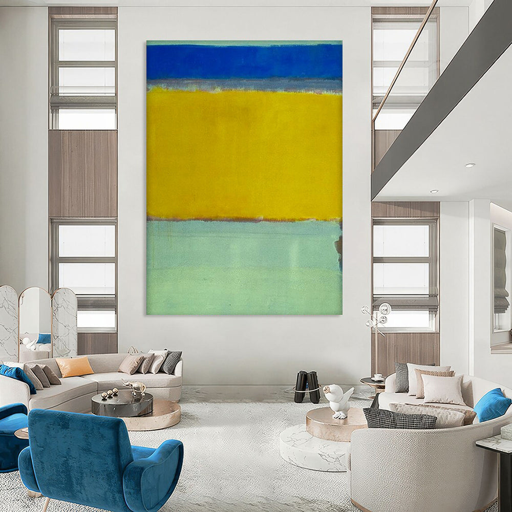 Color - Block Harmony Art for Modern Office & Art Gallery DLZ2330