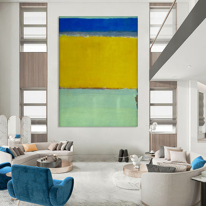 Color - Block Harmony Art for Modern Office & Art Gallery DLZ2330