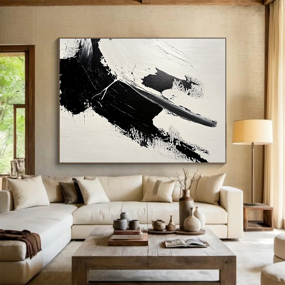Edgy Abstract Art for Industrial Loft & Modern Office SC574