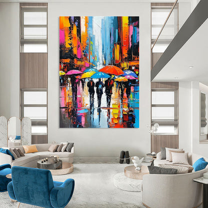 Colorful Umbrella Street for Urban Café & Modern Living Room STSC850
