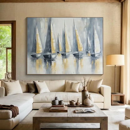 Elegant Nautical Art for Coastal Mansion & Yacht Club SC610