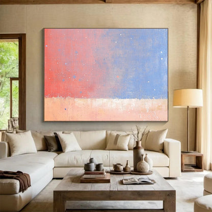 Red and Blue Gradient Art for Modern Gallery & Creative Studio SC366