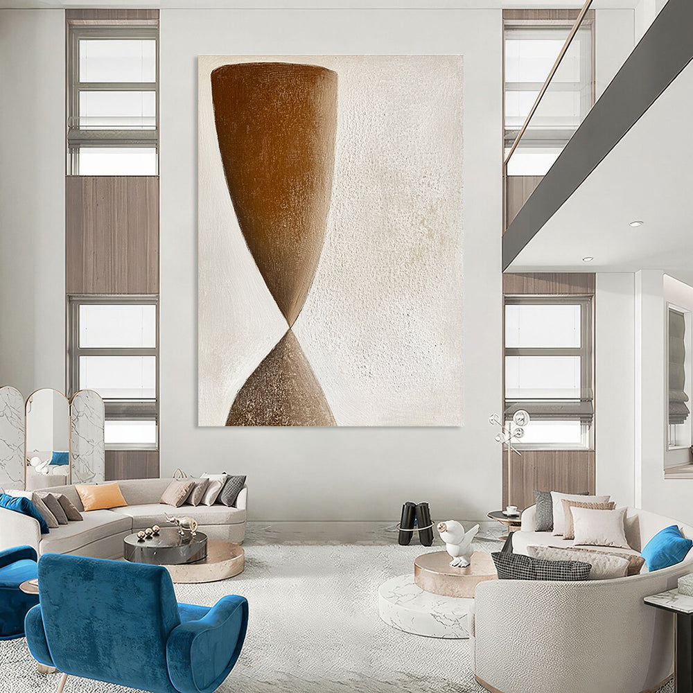 Minimalist Vase Art for Sleek Living Room & Contemporary Art Gallery STSC1239