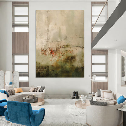 Red - Accented Abstract for Creative Agency Conference Room & Eclectic Home Gallery DLZ0899