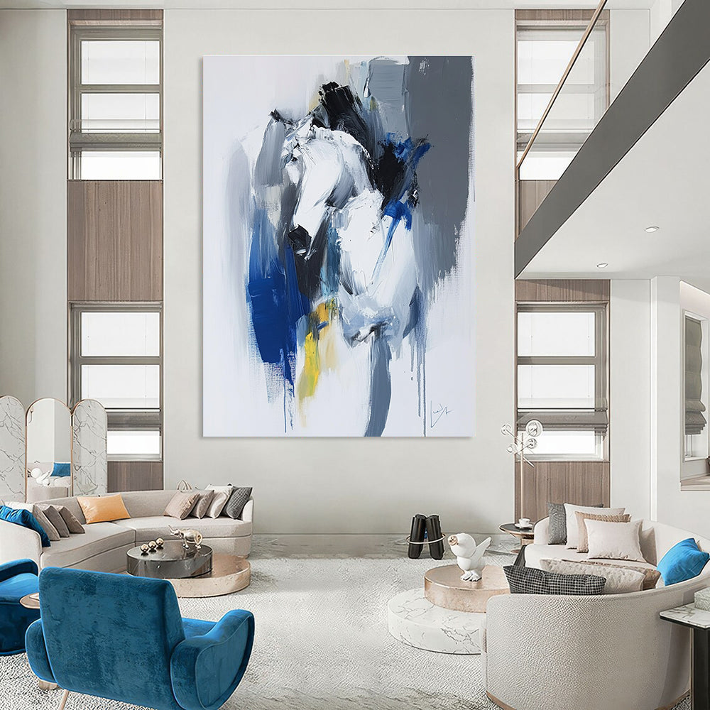 Dynamic Equine Art for Equestrian Club & Modern Studio STSC036