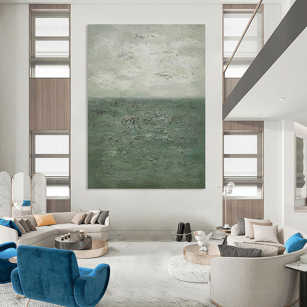 Textured Sea and Sky Art for Nautical - Themed Restaurant & Coastal Art Gallery DLZ2204