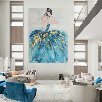 Elegant Ballerina Art for Dance Studio & Upscale Bridal Dressing Room DLZ1421