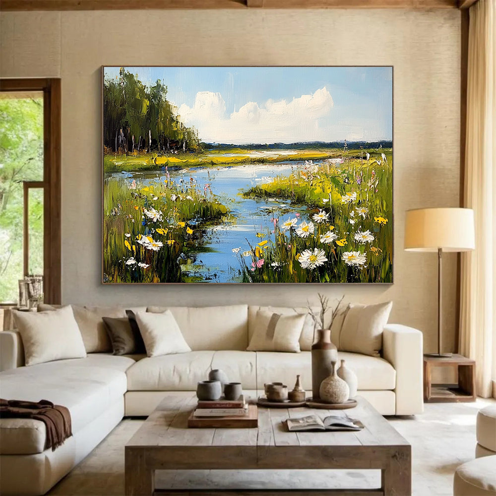 Vibrant Nature Art for Country Cottage & Garden Café SC600