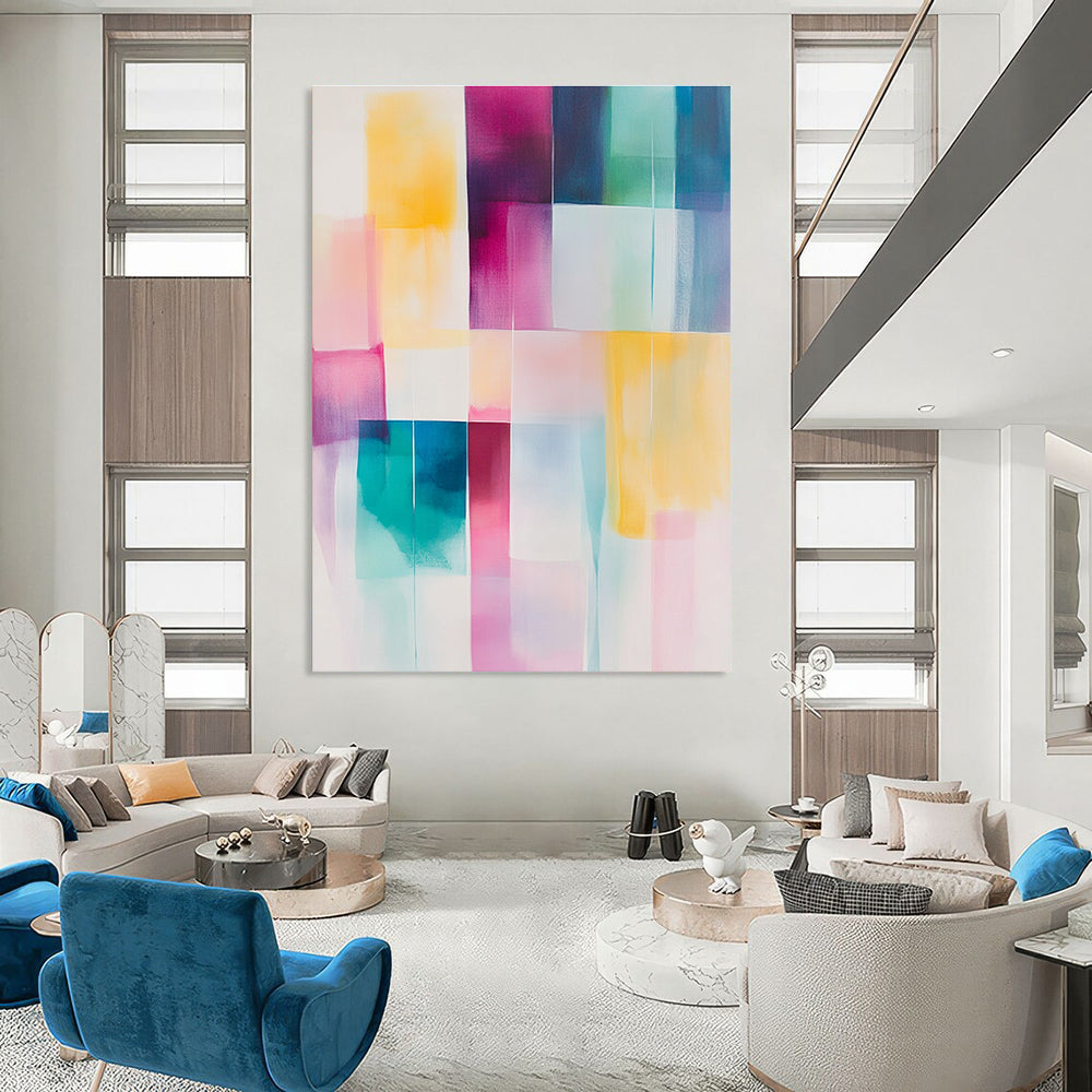 Color Block Abstract for Modern Home & Art - Centric Retail Store STSC804
