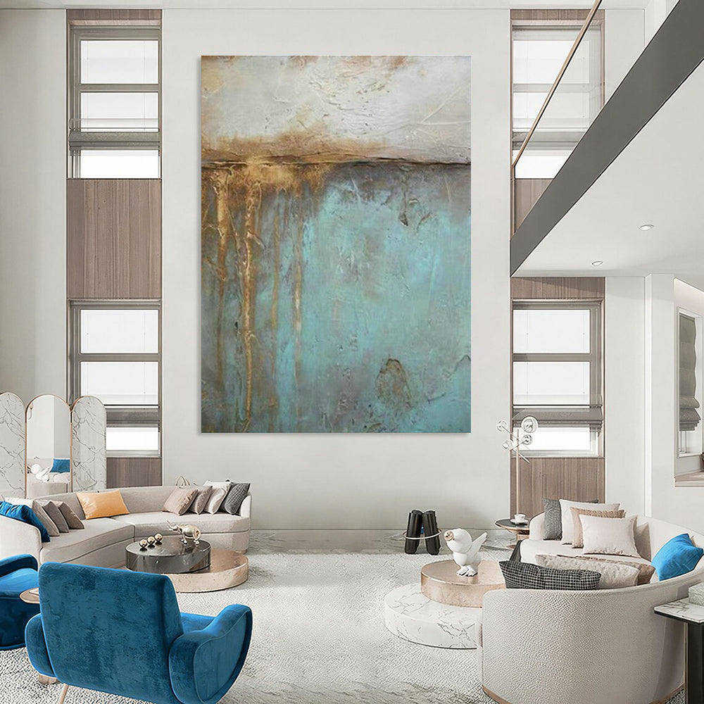 Rustic Textured Art for Farmhouse Kitchen & Industrial Loft DLZ1473