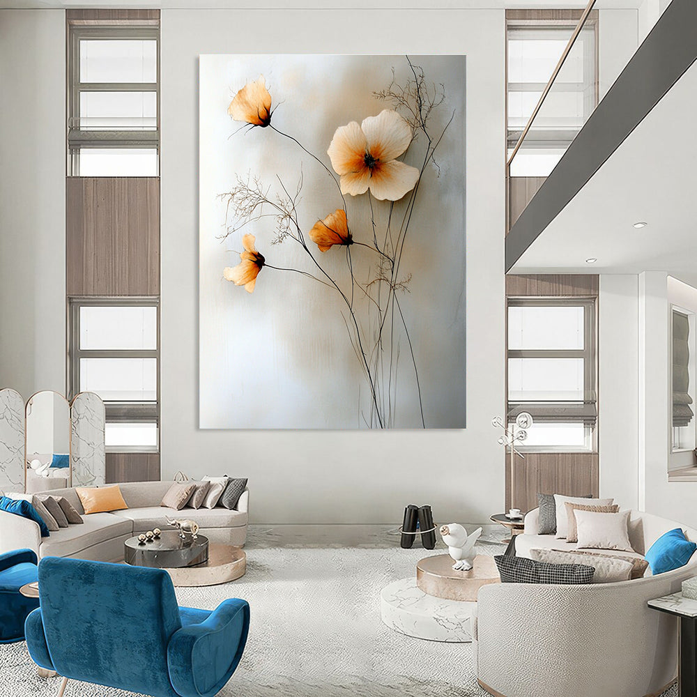 Natural Dried Flower Art for Conservatory & Home Library STSC058