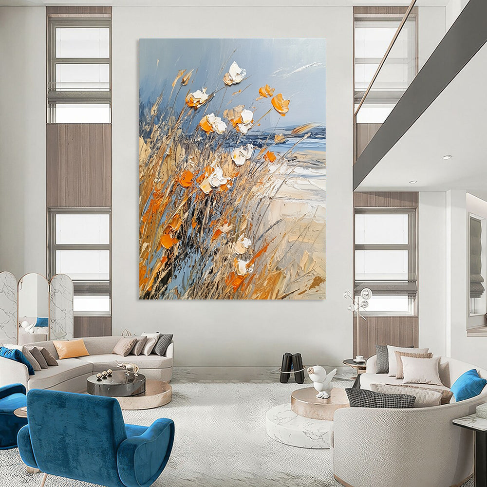 Coastal Flowers for Beachside Home & Nautical - Themed Café STSC880