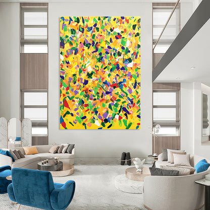 Colorful Confetti - Like Painting for Party - Themed Room & Creative Office STSC1269