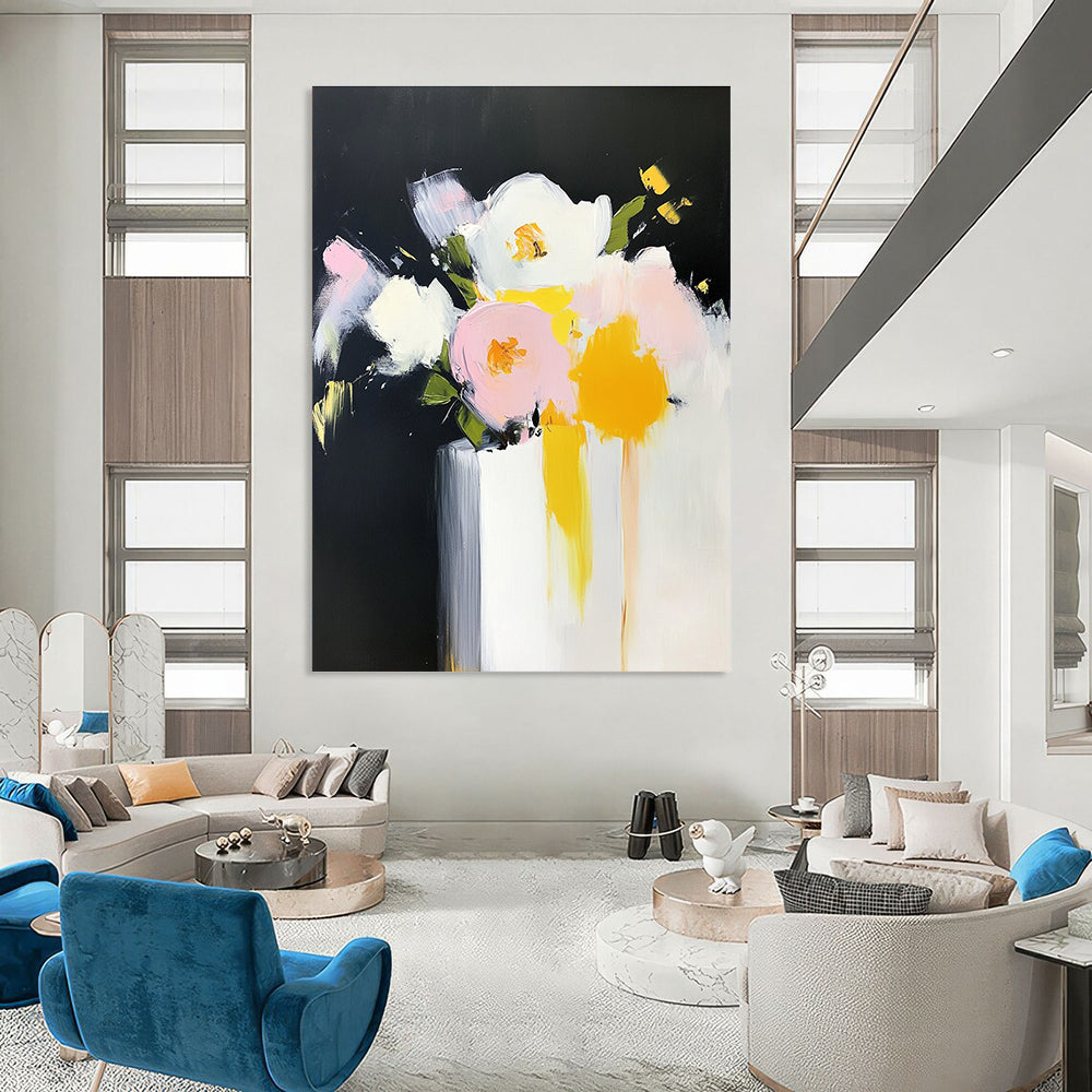 Minimalist Flower Vase for Modern Office Waiting Area & Contemporary Bedroom STSC183