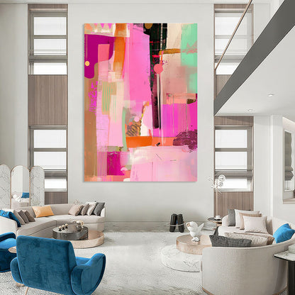 Colorful Abstract Shapes for Creative Café & Vibrant Art Studio STSC525