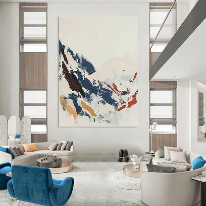 Colorful Abstract Splash Art for Creative Studio & Modern Art Bar DLZ2248