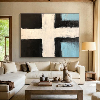 Minimalist Geometric Art for Modern Office & Contemporary Gallery SC168