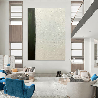 Green - White Calligraphy Relief Art for Home Library & Vintage Café DLZ1188