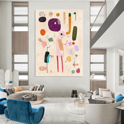 Abstract Colorful Figures for Playful Kids’ Room & Art - Loving Daycare STSC1287