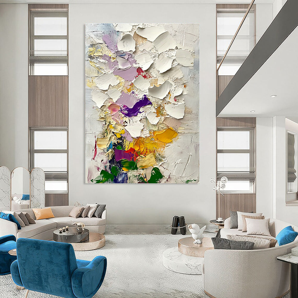 Colorful Textured Abstract for Creative Studio & Art Gallery Lounge STSC364