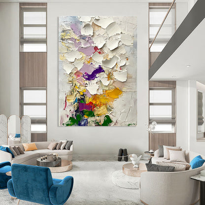 Colorful Textured Abstract for Creative Studio & Art Gallery Lounge STSC364