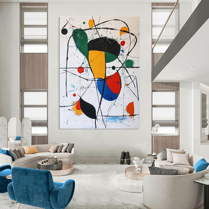 Colorful Abstract Shapes for Playful Children’s Room & Modern Art Gallery Café STSC377