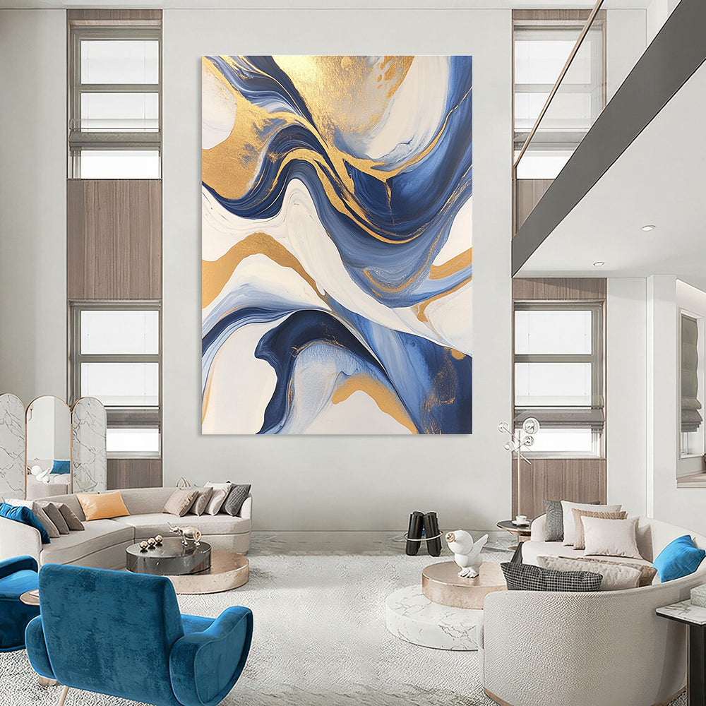 Elegant Abstract Art for Art Deco Ballroom & Luxury Bedroom STSC031