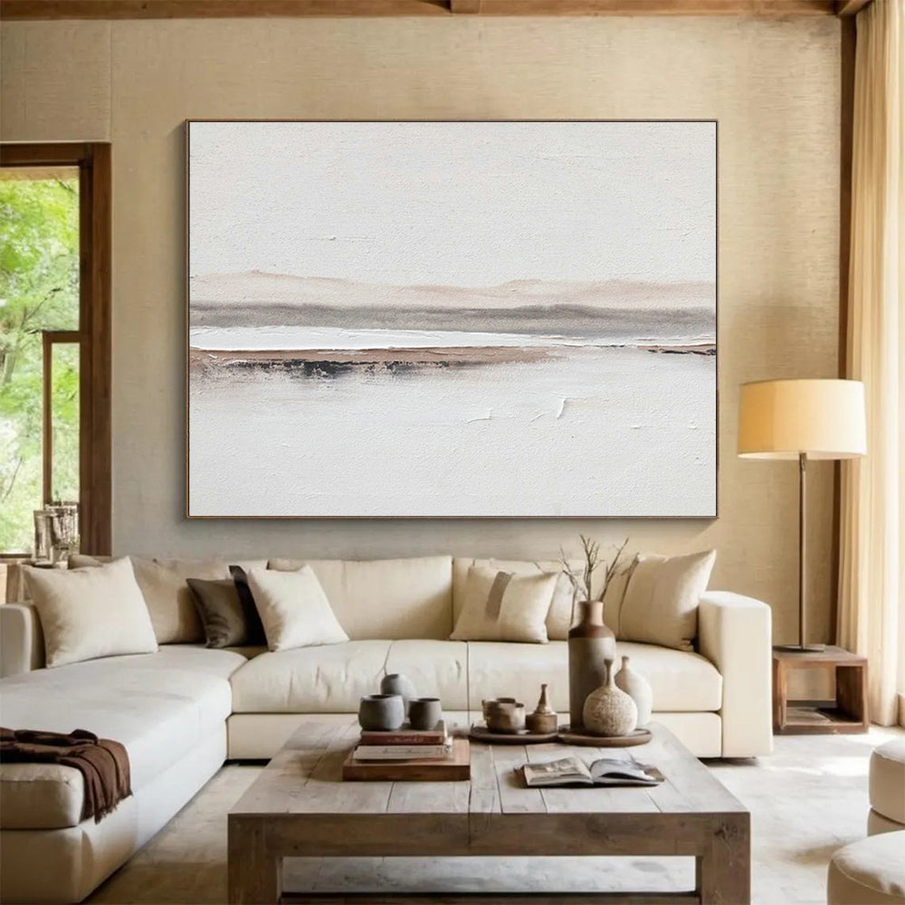Minimalist Landscape Art for Modern Home Office Relaxation Corners DLZ3299