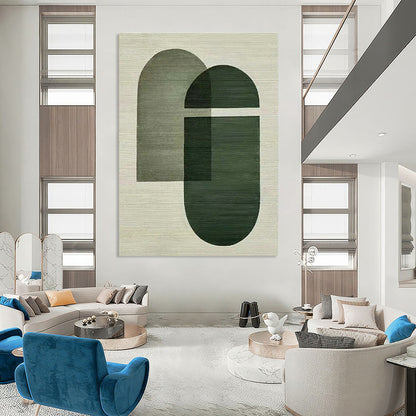 Geometric Shapes Art for Contemporary Gallery & Design - Oriented Workplace DLZ1435
