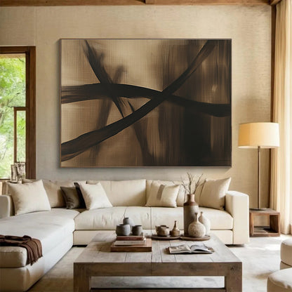 Edgy Minimalist Art for Industrial Loft & Contemporary Office SC586