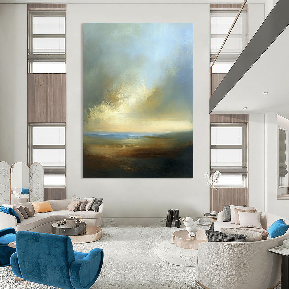 Abstract Sky and Land for Creative Studio & Art Gallery Corridor STSC886