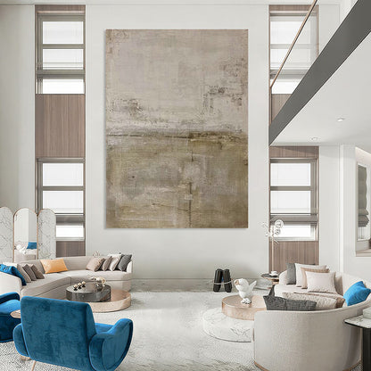 Gray - White Textured Art for Industrial Loft & Art - Themed Library DLZ1854