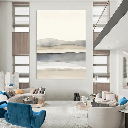 Minimalist Landscape Zen - Inspired Art for Japanese - Style Home & Calm Home Study STSC1464