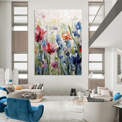 Fresh Floral Oil Painting for Country - Style Bed & Breakfast & Botanical Spa Retreat DLZ1569