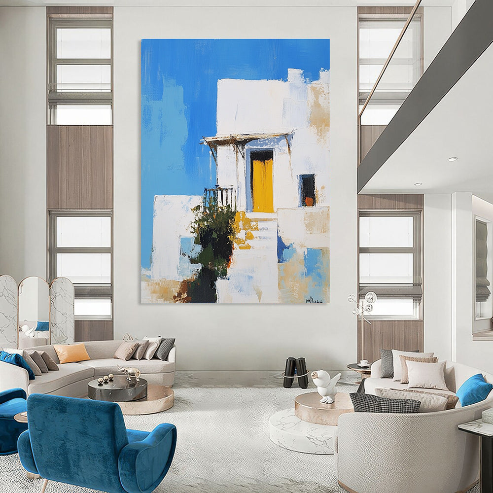 Another Coastal White Building for Seaside Bedroom & Coastal - Themed Restaurant STSC1253